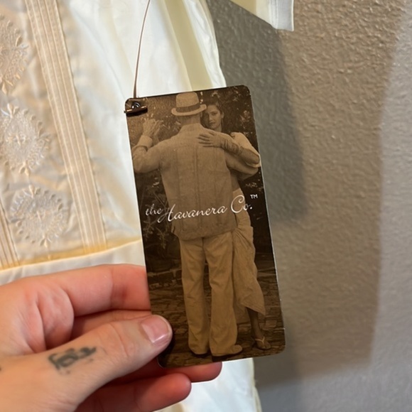 NWT Havanera co medium men’s button up - Picture 3 of 4